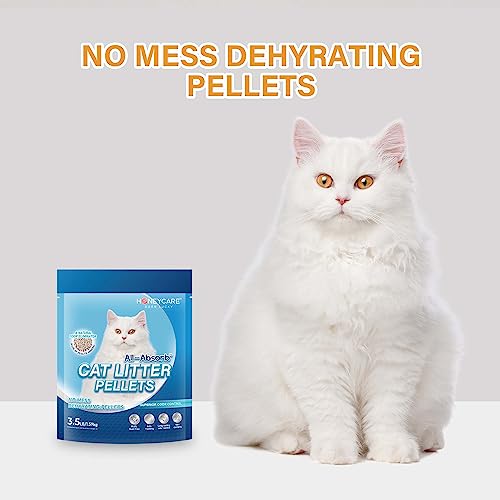 14 Lbs Honeycare Zeolite Cat Litter Pellets, Odor Control