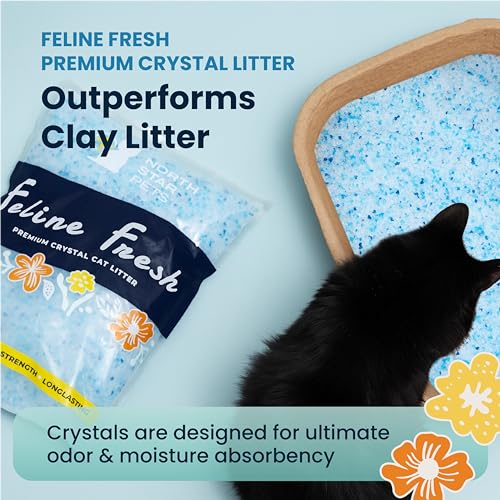 Premium Crystal Cat Litter by Feline Fresh