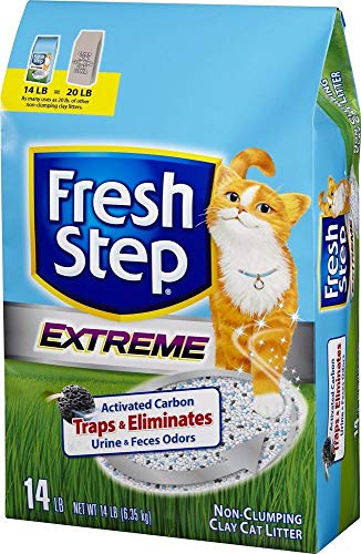 Fresh Step Extreme Clay Cat Litter 14-lb