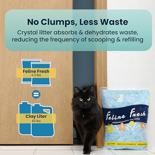Premium Crystal Cat Litter by Feline Fresh