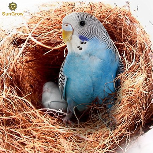 SunGrow Coconut Fiber Straw Chicken Nest Bedding pads