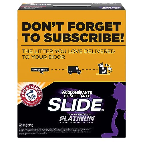 Arm & Hammer Platinum Clumping Cat Litter, 27.5lb