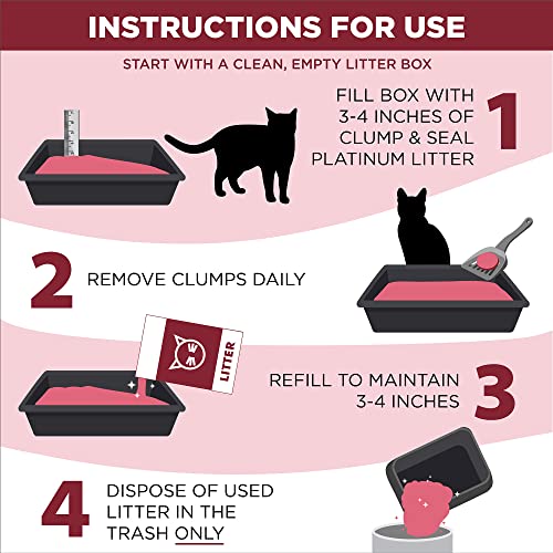 ARM & HAMMER Platinum Clump & Seal, 40 lb