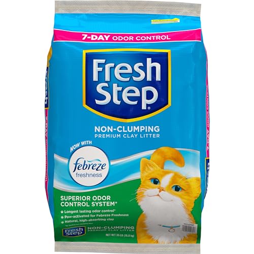 35 lb Fresh Step Premium Cat Litter - Scented