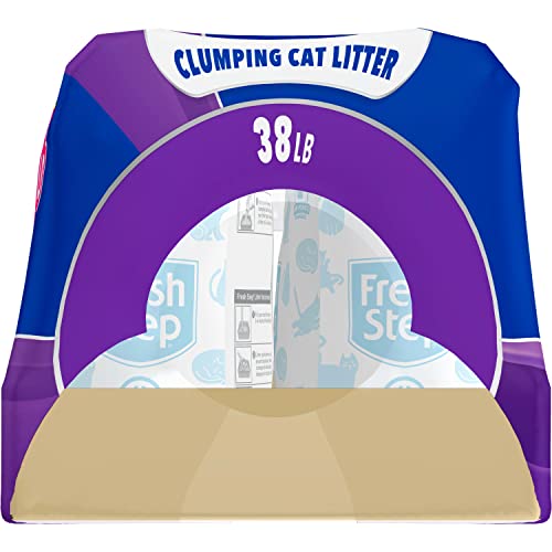 Fresh Step Febreze Clumping Cat Litter, 38 lbs