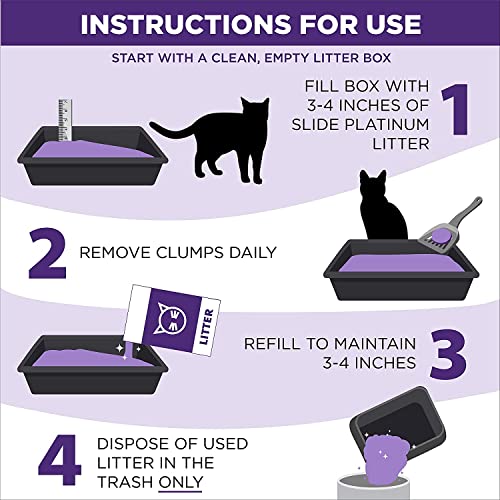 Arm & Hammer Platinum Clumping Cat Litter, 27.5lb