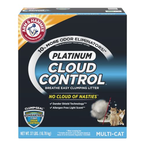 ARM & HAMMER Platinum Clumping Cat Litter 37LB