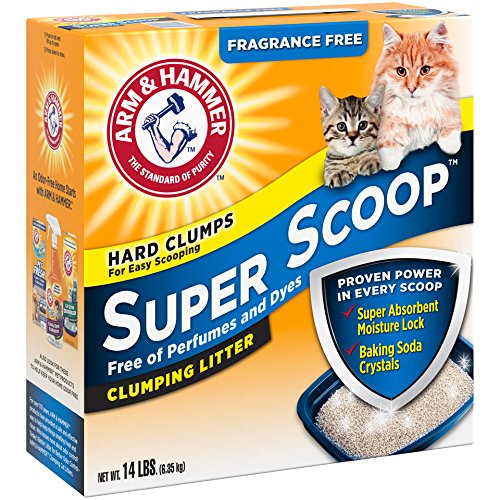 Arm & Hammer Fragrance Free Cat Litter, 14 Lbs
