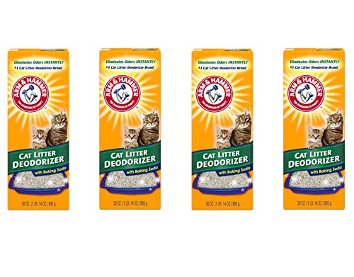ARM & Hammer Cat Litter Deodorizer-30 oz, Pack of 4