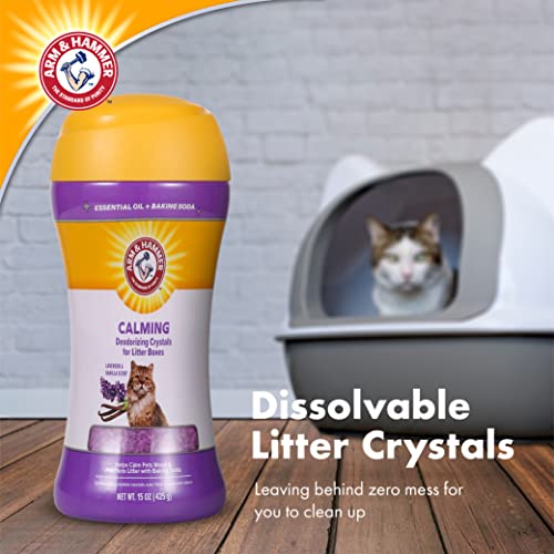 Arm & Hammer Lavender Vanilla Cat Litter Crystals