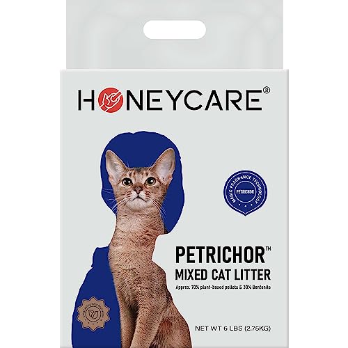 HONEY CARE Petrichor Mix Cat Litter I 24-lbs Value Pack