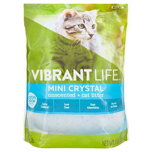 MUHU Vibrant Life Mini Crystal Unscented Cat Litter