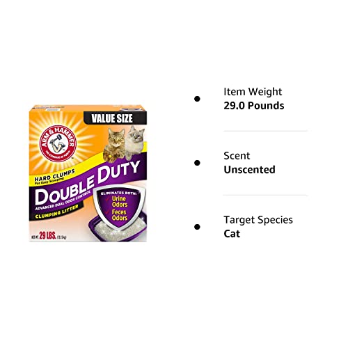 Arm & Hammer Litter Double Duty 29 Lbs Pack