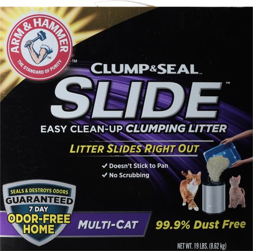 Arm & Hammer Slide Multi-Cat Litter, 19 lb