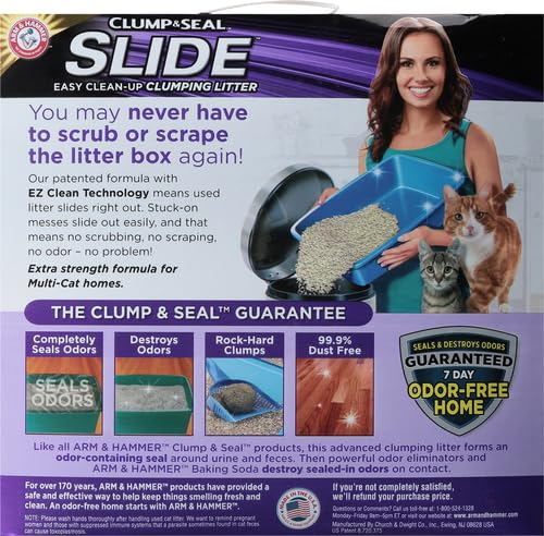 Arm & Hammer Slide Multi-Cat Litter, 19 lb