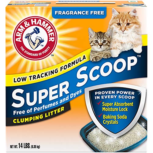 14lb Arm & Hammer Clumping Cat Litter, Fragrance-Free