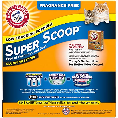 14lb Arm & Hammer Clumping Cat Litter, Fragrance-Free
