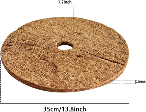 ZeeDix 3 Pcs Coconut Fiber Tree Ring Mats