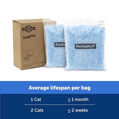 Petsafe Premium Silikat Katzenstreu: Odor Control, Dust-Free, 2-Pack