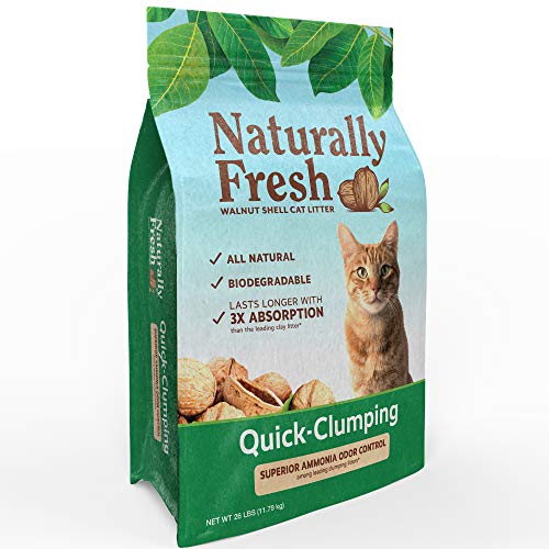 Naturally Fresh Quick-Clumping Walnut-Based Cat Litter, Unscented