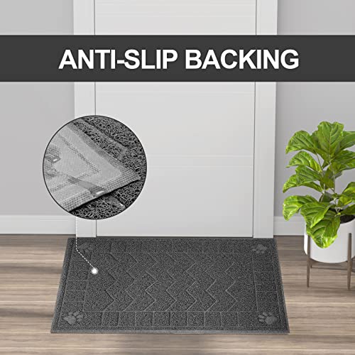 Large Waterproof Cat Litter Mat, Soft on Paws