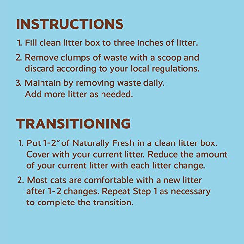 Naturally Fresh Quick-Clumping Walnut-Based Cat Litter, Unscented