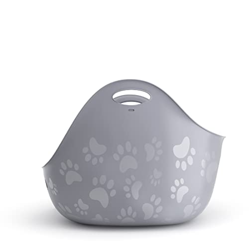 Litter Genie Cat Litter Box with High-Walls and Handles