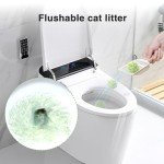 12LB/2-Pack DI BI GRAMAS Dust-Free Clumping Tofu Cat Litter