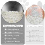 Stainless Steel High-Sided Cat Litter Box - Odorless