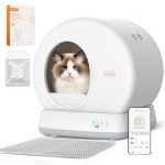 MeoWant Self-Cleaning Cat Litter Box with Odor Control