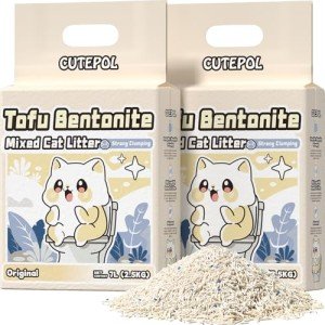 Cutepol 4-in-1 Tofu Cat Litter with Bentonite