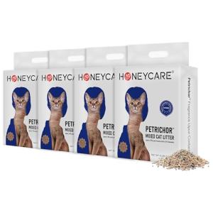 HONEY CARE Petrichor Mix Cat Litter I 24-lbs Value Pack