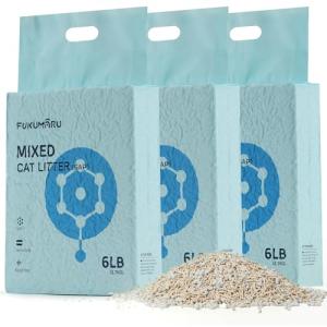 FUKUMARU Tofu Cat Litter Super Absorbent Lightweight Odor Control