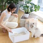 FUKUMARU Tofu Cat Litter Super Absorbent Lightweight Odor Control