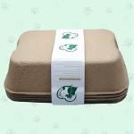 Eco-Friendly 5 Pack Recycled Paper Cat Litter Trays