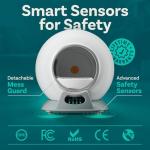 Self-Cleaning Covered Cat Litter Box for Multiple Cats