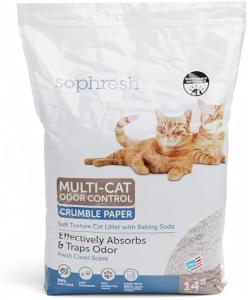 So Phresh Odor Control Paper Litter for Multi-Cats