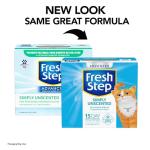 Fresh Step Unscented Clumping Cat Litter, 37 Pounds (2 Pack)