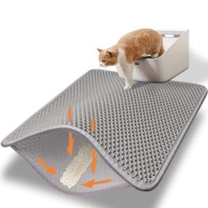 Conlun Cat Litter Mat: Honeycomb Design, Urine/Water Proof