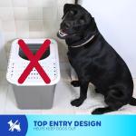 USA-Made Petmate Top Entry Cat Litter Box