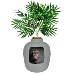 Original Hidden Litter Box with Artificial Plants