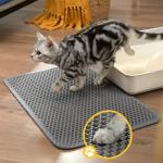 Conlun Cat Litter Mat: Honeycomb Design, Urine/Water Proof
