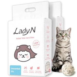 Lady N - Tofu Cat Litter, 18lb, Ultra Absorbent