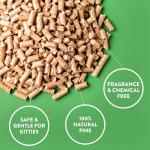 Feline Pine Platinum Non-Clumping Cat Litter 18lb