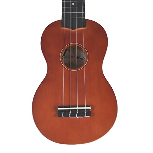 Diamond Head DU-150 Soprano Ukulele - Brown Mahogany