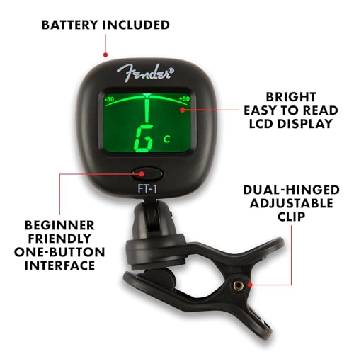Fender FT-1 Professional Clip-On Ukulele Tuner