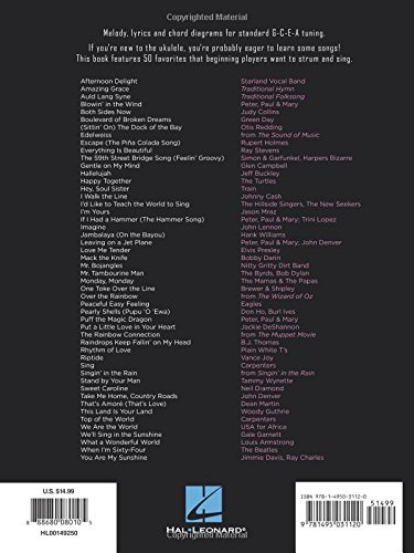 Top 50 Ukulele Songs for Beginners