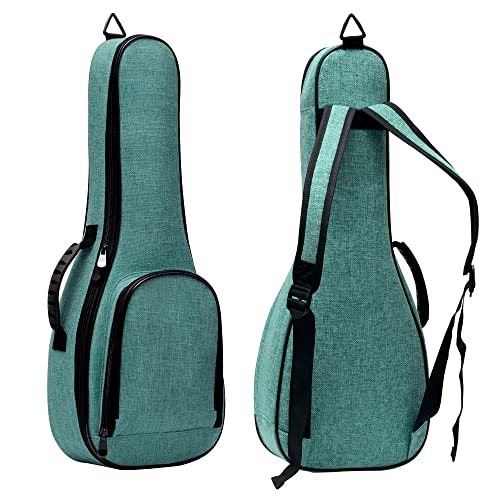 Deviser 12MM Padded Ukulele Case Backpack, 23/24in Concert