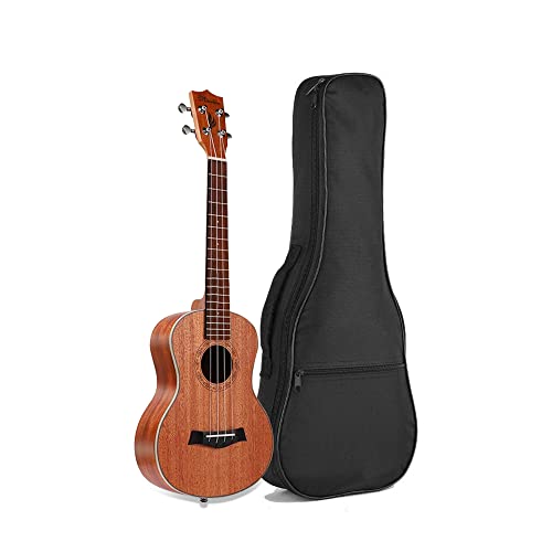 Black Waterproof Ukulele Case for 21" Soprano Tenor