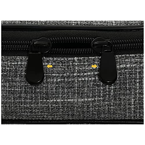 Grey Concert Ukulele Case with 0.5 Inch Padding